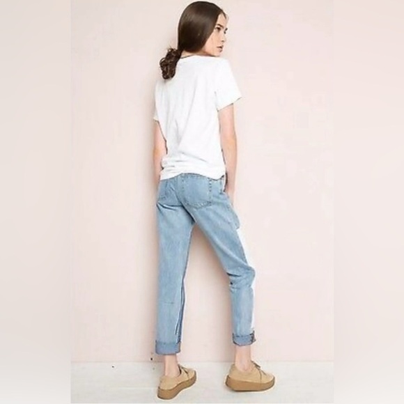 Brandy Melville Kenzo Patch Jeans - Picture 2 of 5